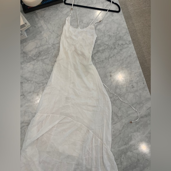 Indah Dresses & Skirts - Women’s Indah Open back Elegant White Beach Maxi Dress